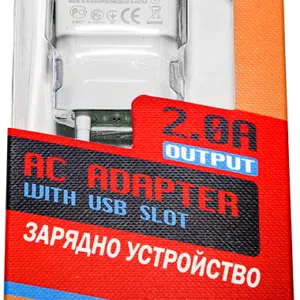 Зарядно устройство BRAVAS USB за стена 5V-2A, сертифицирано