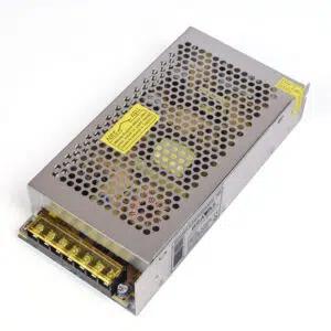 Захранване за видеоконтрол AC/DC 12V 10A с метален блок
