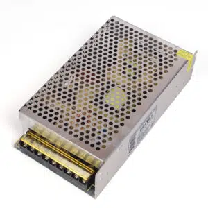 Захранване за видеоконтрол AC/DC 12V 15A с метален блок