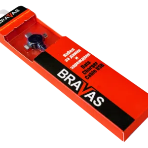 Кабел BRAVAS USB комбиниран Micro,IPone,Micro Type C 1м, сертифициран