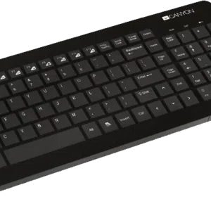 Комлект безжична мишка и клавиатура CANYON CNS-HSETW3 USB Черен