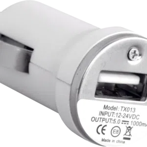 Зарядно устройство USB за кола 12V/24V 1А