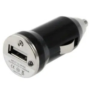 Зарядно устройство USB за кола 12V/24V 1А