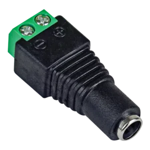 Захранващ конектор с болт 12v, женски 5.5 x 2.1mm,  D04